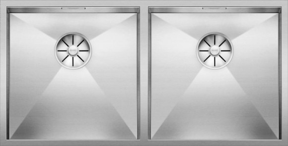Кухонная мойка Blanco Zerox 400/400-IF (зеркальная полировка)