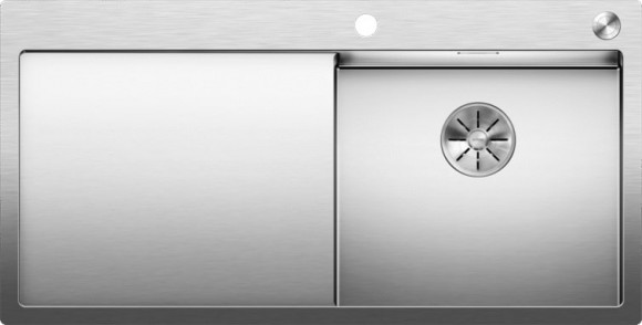Кухонная мойка Blanco Claron 5 S-IF/А (правая, зеркальная полировка, с клапаном-автоматом)