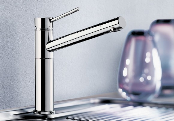 Кухонный смеситель Blanco Alta (хром) Кухонный смеситель Blanco Alta (хром)
