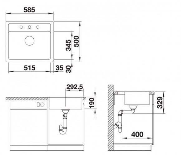 Кухонная мойка Blanco Legra 6 (жасмин) Кухонная мойка Blanco Legra 6 (жасмин)