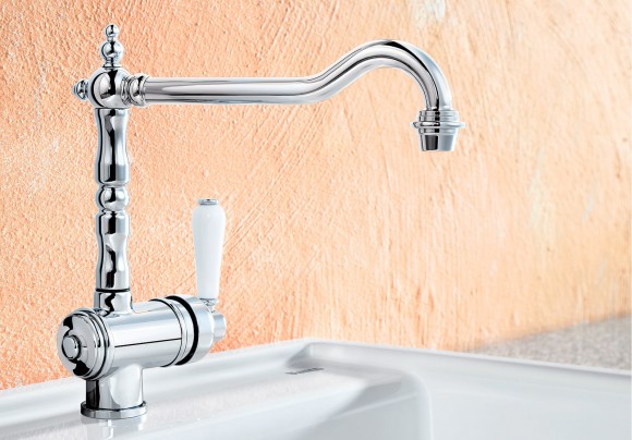 Кухонный смеситель Blanco Tradon (хром) Кухонный смеситель Blanco Tradon (хром)