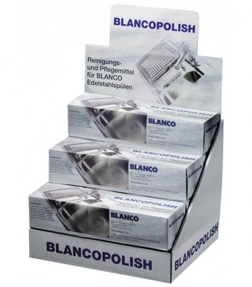 Средство для ухода за мойками из нержавеющей стали Blanco POLISH (12 тюбиков по 150г)