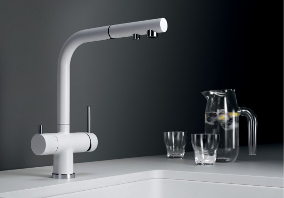 Кухонный смеситель Blanco Fontas-S II (белый)