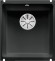 Кухонная мойка Blanco Subline 375-U керамика (черный, с отводной арматурой InFino®)
