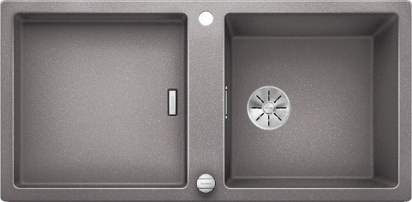 Кухонная мойка Blanco Adon XL 6 S (алюметаллик, с клапаном-автоматом InFino)