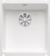 Кухонная мойка Blanco Subline 375-U керамика (глянцевый белый, с отводной арматурой InFino®) Кухонная мойка Blanco Subline 375-U керамика (глянцевый белый, с отводной арматурой InFino®)