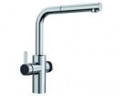 Кухонный смеситель Blanco Evol-S Volume (нержавеющая сталь UltraResist, рычаг слева) Кухонный смеситель Blanco Evol-S Volume (нержавеющая сталь UltraResist, рычаг слева)