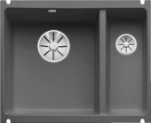 Кухонная мойка Blanco Subline 350/150-U керамика (базальт, с отводной арматурой InFino®) Кухонная мойка Blanco Subline 350/150-U керамика (базальт, с отводной арматурой InFino®)