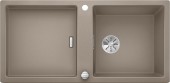 Кухонная мойка Blanco Adon XL 6 S (серый беж, с клапаном-автоматом InFino)