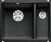 Кухонная мойка Blanco Subline 350/150-U керамика (черный, с отводной арматурой InFino®) Кухонная мойка Blanco Subline 350/150-U керамика (черный, с отводной арматурой InFino®)