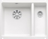 Кухонная мойка Blanco Subline 350/150-U керамика (глянцевый белый, с отводной арматурой InFino®) Кухонная мойка Blanco Subline 350/150-U керамика (глянцевый белый, с отводной арматурой InFino®)