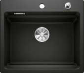 Кухонная мойка Blanco Etagon 6 (черный, с отводной арматурой InFino®) Кухонная мойка Blanco Etagon 6 (черный, с отводной арматурой InFino®)