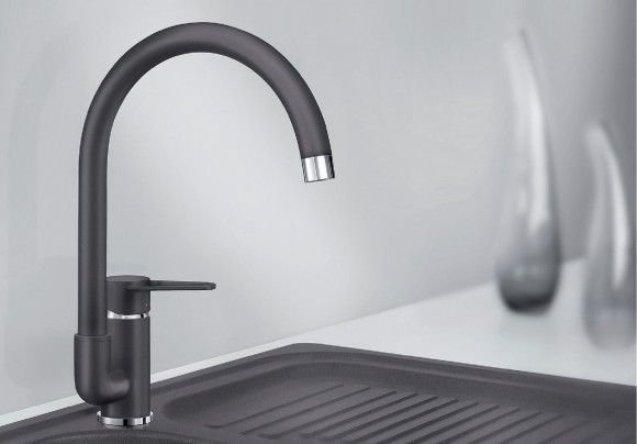 Кухонный смеситель Blanco Jeta (темная скала) Кухонный смеситель Blanco Jeta (темная скала)