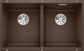 Кухонная мойка Blanco Subline 350/350-U (кофе, с отводной арматурой InFino®)