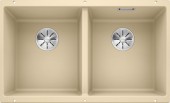 Кухонная мойка Blanco Subline 350/350-U (шампань, с отводной арматурой InFino®)