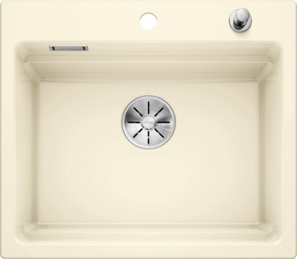 Кухонная мойка Blanco Etagon 6 (глянцевый магнолия, с отводной арматурой InFino®)