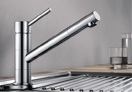 Кухонный смеситель Blanco Kano (хром) Кухонный смеситель Blanco Kano (хром)
