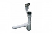 Отводная арматура 1 1/2" Blanco с переливом и сифоном Отводная арматура 1 1/2" Blanco с переливом и сифоном