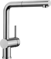 Кухонный смеситель Blanco LINUS-S (нерж. сталь полированнная) Кухонный смеситель Blanco LINUS-S (нерж. сталь полированнная)