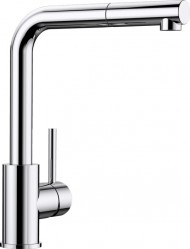 Кухонный смеситель Blanco Mila-S (хром) Кухонный смеситель Blanco Mila-S (хром)