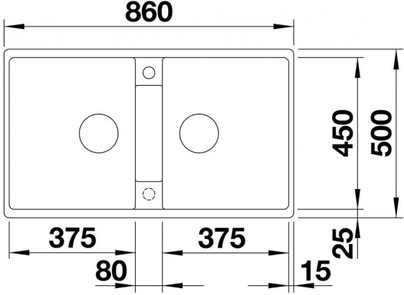 Кухонная мойка Blanco ZIA 9 (черный) Кухонная мойка Blanco ZIA 9 (черный)