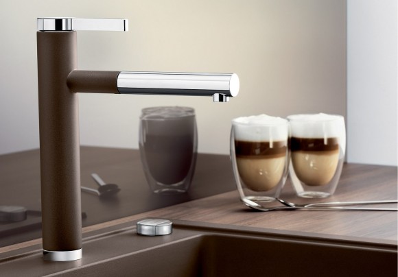 Кухонный смеситель Blanco Linee-S (кофе) Кухонный смеситель Blanco Linee-S (кофе)