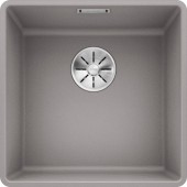 Кухонная мойка Blanco Subline 400-F (алюметаллик, с отводной арматурой InFino®)