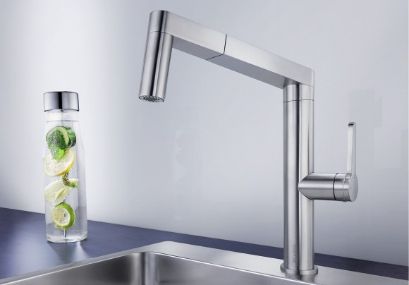 Кухонный смеситель Blanco Panera-S (нержавеющая сталь) Кухонный смеситель Blanco Panera-S (нержавеющая сталь)