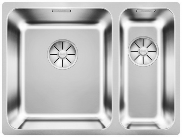 Кухонная мойка Blanco SOLIS 340/180-IF (чаша слева) полированная