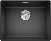 Кухонная мойка Blanco Subline 500-F (антрацит, с отводной арматурой InFino®) Кухонная мойка Blanco Subline 500-F (антрацит, с отводной арматурой InFino®)