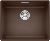 Кухонная мойка Blanco Subline 500-F (кофе, с отводной арматурой InFino®) Кухонная мойка Blanco Subline 500-F (кофе, с отводной арматурой InFino®)