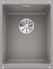 Кухонная мойка Blanco Subline 320-U (алюметаллик, с отводной арматурой InFino®)