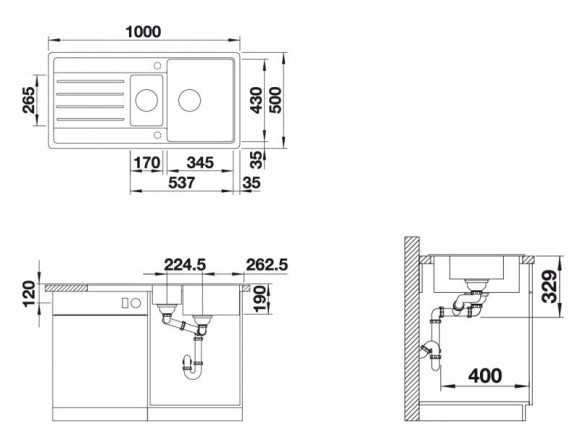 Кухонная мойка Blanco Legra 6 S (белый) Кухонная мойка Blanco Legra 6 S (белый)
