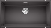 Кухонная мойка Blanco Subline 800-U (темная скала, c отводной арматурой InFino®)