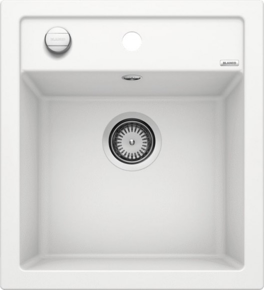 Кухонная мойка Blanco Dalago 45-F (белый, с клапаном-автоматом)