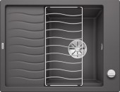 Кухонная мойка Blanco Elon 45 S (темная скала, с отводной арматурой InFino®) Кухонная мойка Blanco Elon 45 S (темная скала, с отводной арматурой InFino®)
