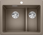 Кухонная мойка Blanco Pleon 6 Split (серый беж) Кухонная мойка Blanco Pleon 6 Split (серый беж)