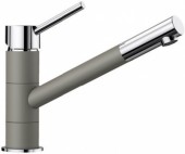 Кухонный смеситель Blanco Kano (серый беж/хром) Кухонный смеситель Blanco Kano (серый беж/хром)