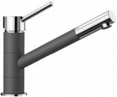 Кухонный смеситель Blanco Kano (темная скала/хром) Кухонный смеситель Blanco Kano (темная скала/хром)
