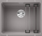 Кухонная мойка Blanco Etagon 500-U (алюметаллик, с отводной арматурой InFino®) Кухонная мойка Blanco Etagon 500-U (алюметаллик, с отводной арматурой InFino®)