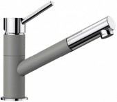 Кухонный смеситель Blanco Kano-S (алюметаллик/хром) Кухонный смеситель Blanco Kano-S (алюметаллик/хром)