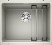 Кухонная мойка Blanco Etagon 500-U (жемчужный, с отводной арматурой InFino®) Кухонная мойка Blanco Etagon 500-U (жемчужный, с отводной арматурой InFino®)