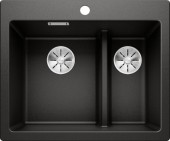 Кухонная мойка Blanco PLEON 6 Split (черный)