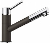 Кухонный смеситель Blanco Kano-S (кофе/хром) Кухонный смеситель Blanco Kano-S (кофе/хром)