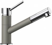 Кухонный смеситель Blanco Kano-S (серый беж/хром) Кухонный смеситель Blanco Kano-S (серый беж/хром)