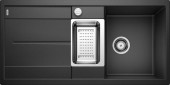 Кухонная мойка Blanco Metra 6 S-F (антрацит, с клапаном-автоматом)