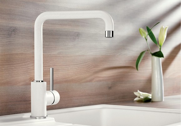 Кухонный смеситель Blanco Mili (белый)