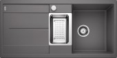 Кухонная мойка Blanco Metra 6 S-F (темная скала, с клапаном-автоматом)