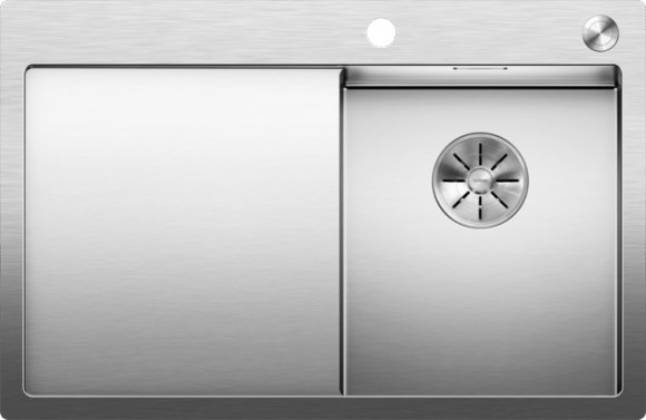 Кухонная мойка Blanco Claron 4 S-IF/А (правая, зеркальная полировка, с клапаном-автоматом)