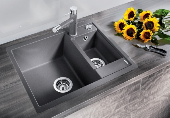 Кухонная мойка Blanco Metra 6-F (алюметаллик, с клапаном-автоматом) Кухонная мойка Blanco Metra 6-F (алюметаллик, с клапаном-автоматом)